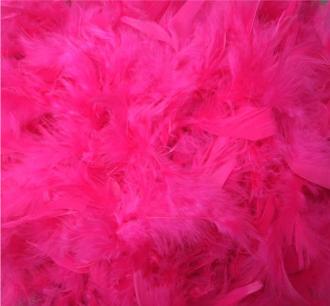 pink feathers