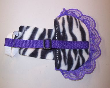 Purple w/ Zebra Print Gosling Diaper